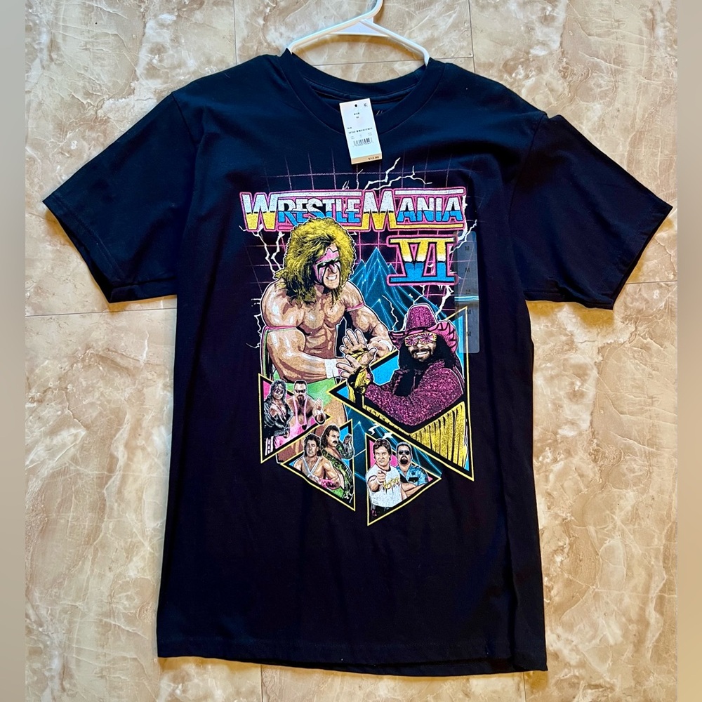 WWF WWE Wrestling Graphic T-shirt Men’s M